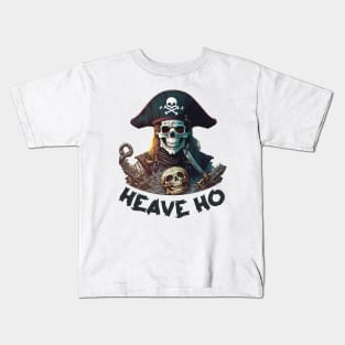 Pirate's Heave Ho Skull Kids T-Shirt